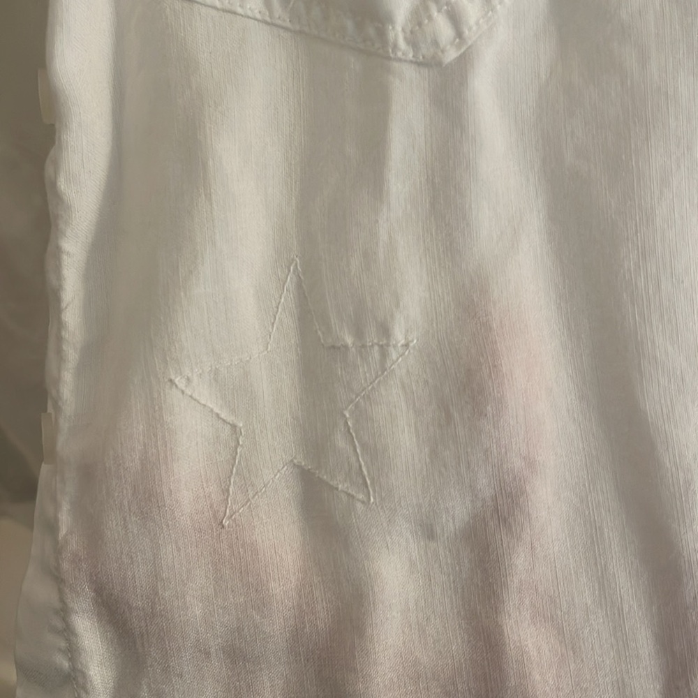 White Button Up - Picture 3 of 3